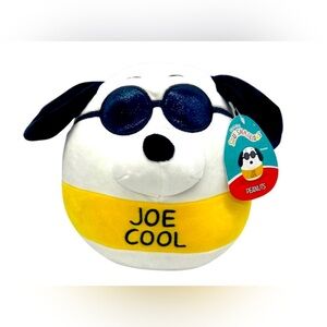 Squishmallows Peanuts 8 Inch Plush | Joe Cool Snoopy